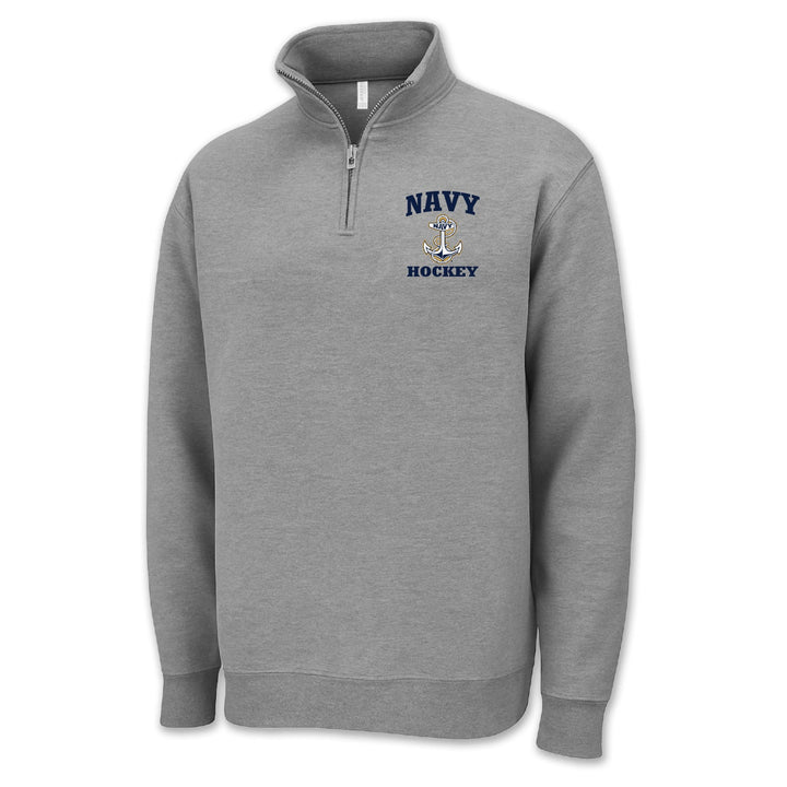 Navy Anchor Hockey 1/4 Zip