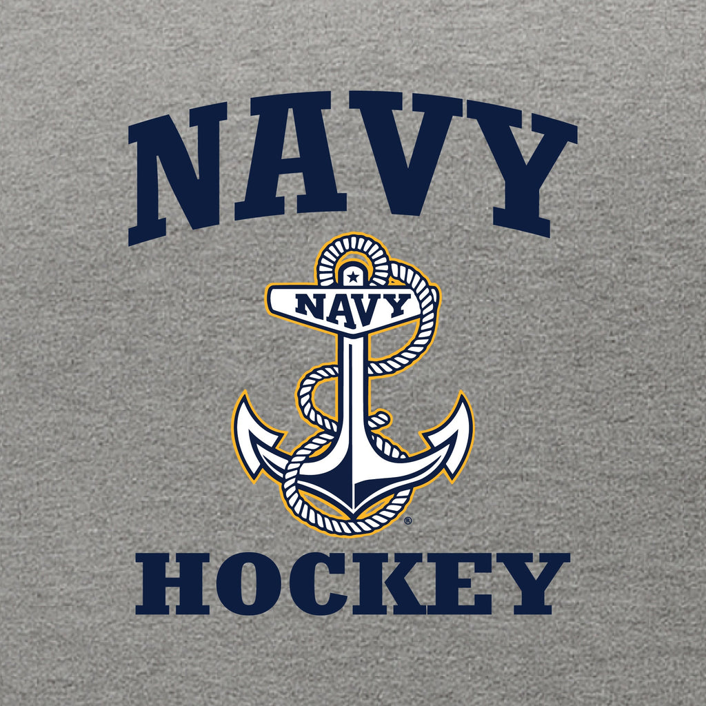 Navy Anchor Hockey Hood