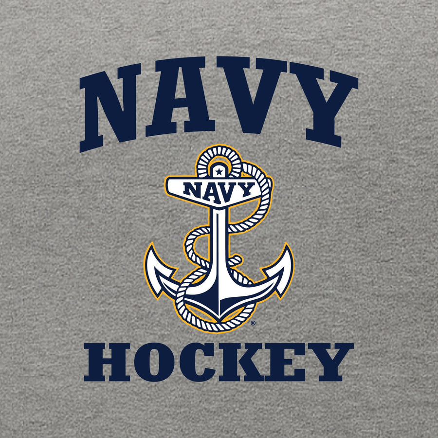 Navy Anchor Hockey Hood