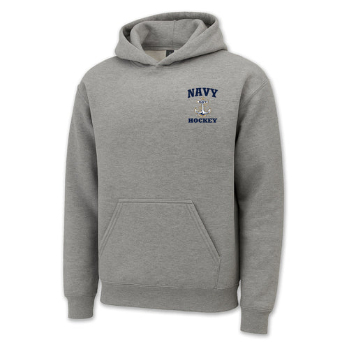 Navy Anchor Hockey Hood