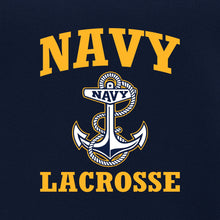 Load image into Gallery viewer, Navy Anchor Lacrosse Hood