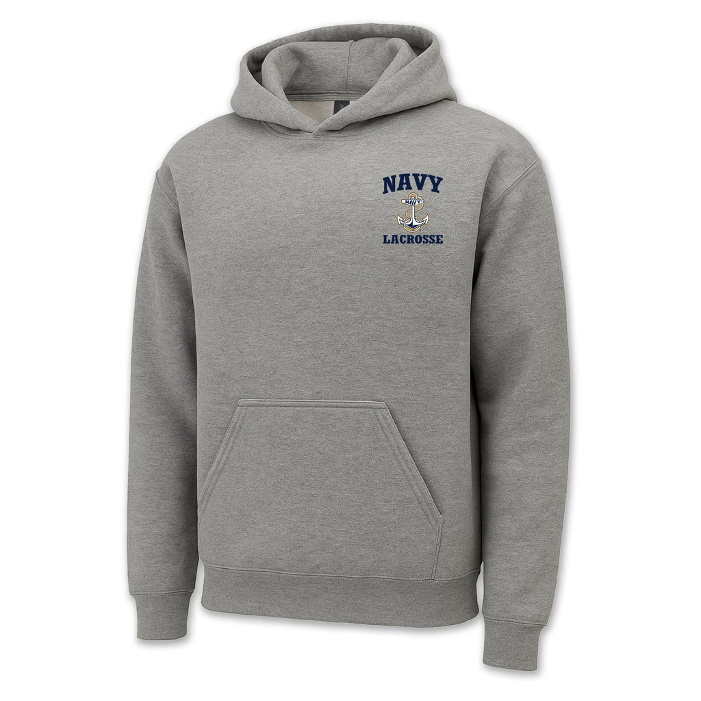 Navy Anchor Lacrosse Hood