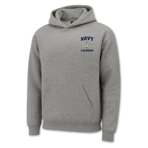Navy Anchor Lacrosse Hood