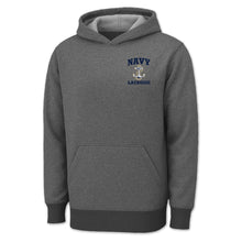 Load image into Gallery viewer, Navy Anchor Lacrosse Performance Hood