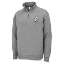 Load image into Gallery viewer, Navy Anchor Logo 1/4 Zip