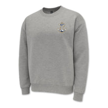 Load image into Gallery viewer, Navy Anchor Logo Crewneck