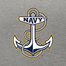 Load image into Gallery viewer, Navy Anchor Logo Hood