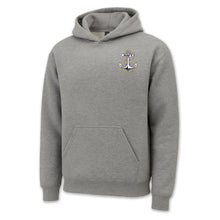 Load image into Gallery viewer, Navy Anchor Logo Hood