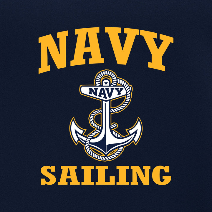 Navy Anchor Sailing Hood