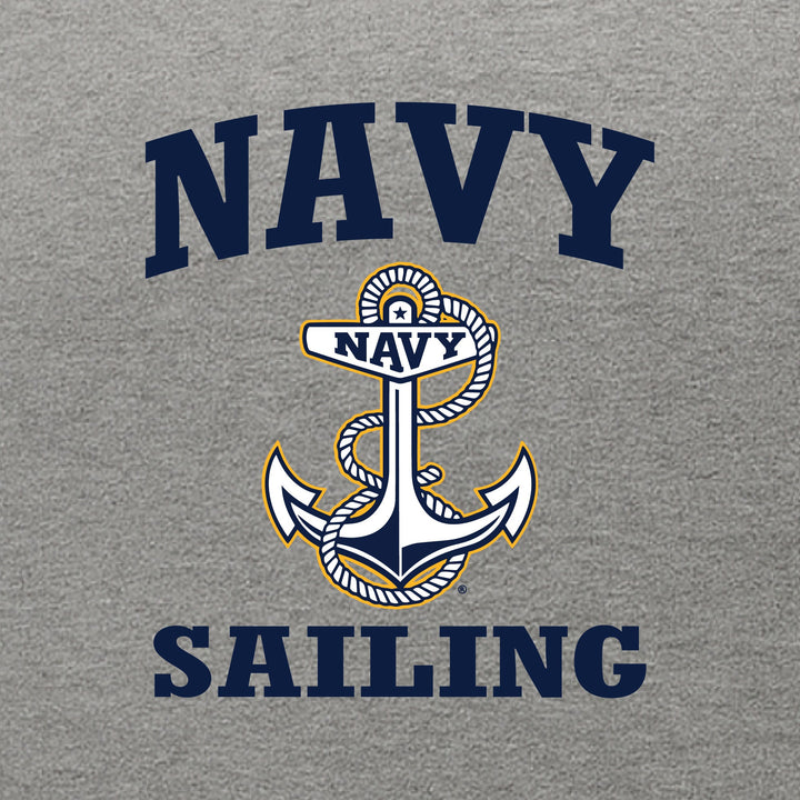 Navy Anchor Sailing Hood
