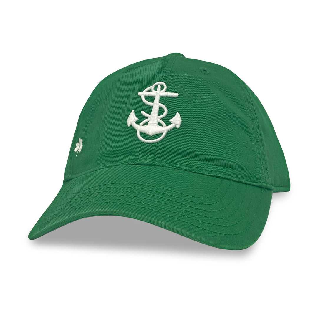 Navy Anchor Shamrock Hat