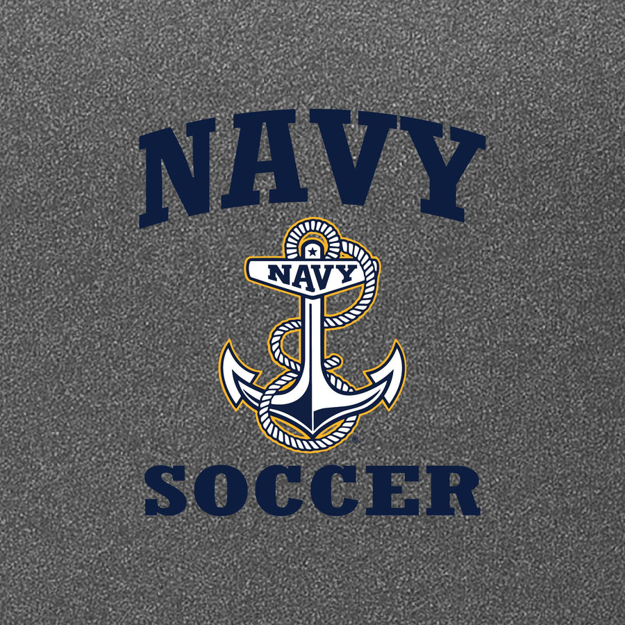 Navy Anchor Soccer Performance Hood (Grey)
