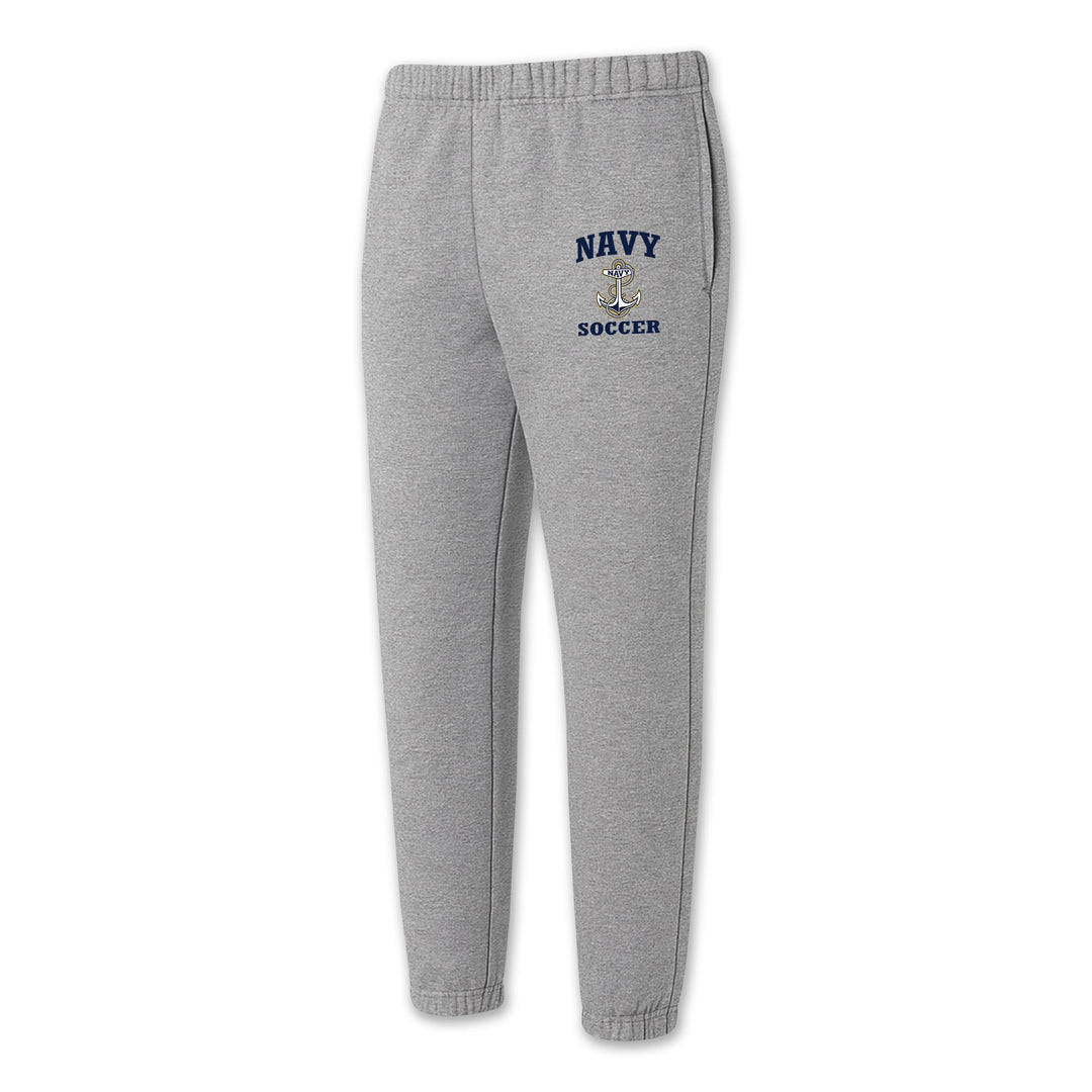 Navy Anchor Soccer Sweatpants