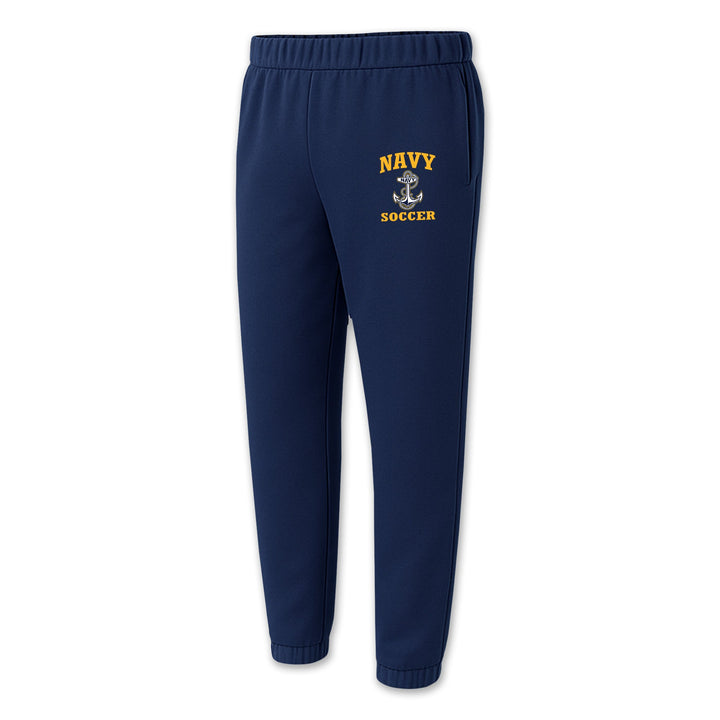Navy Anchor Soccer Sweatpants