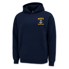 Load image into Gallery viewer, Navy Anchor Wrestling Hood