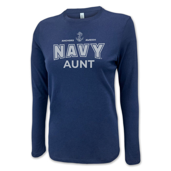 Navy Family Women's Long Sleeve T-Shirts