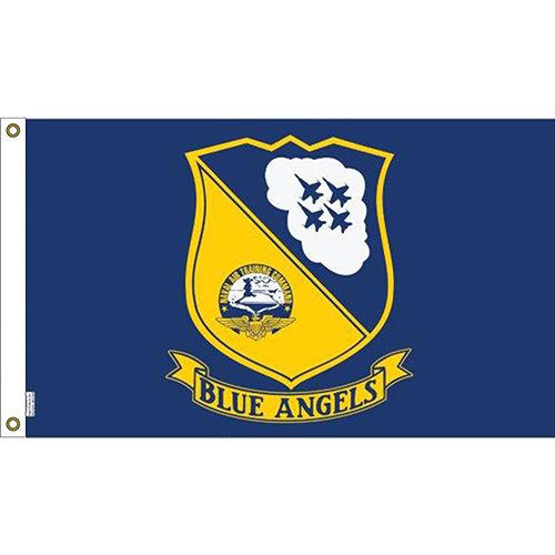 Navy Blue Angels Flag (3'x5')