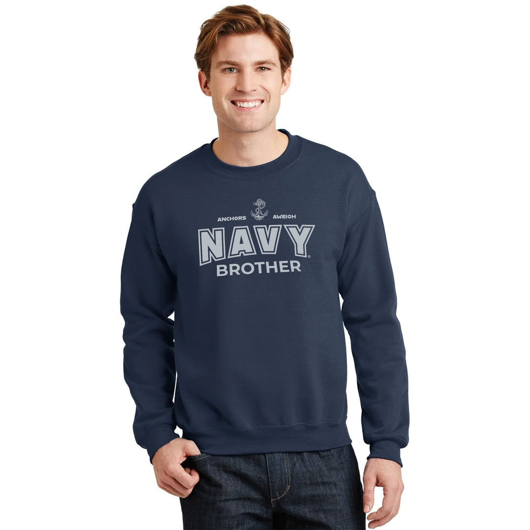 Navy Brother Crewneck (Navy)