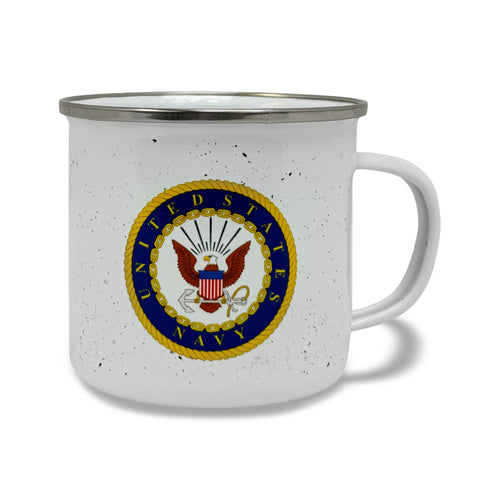 Navy Camp Mug
