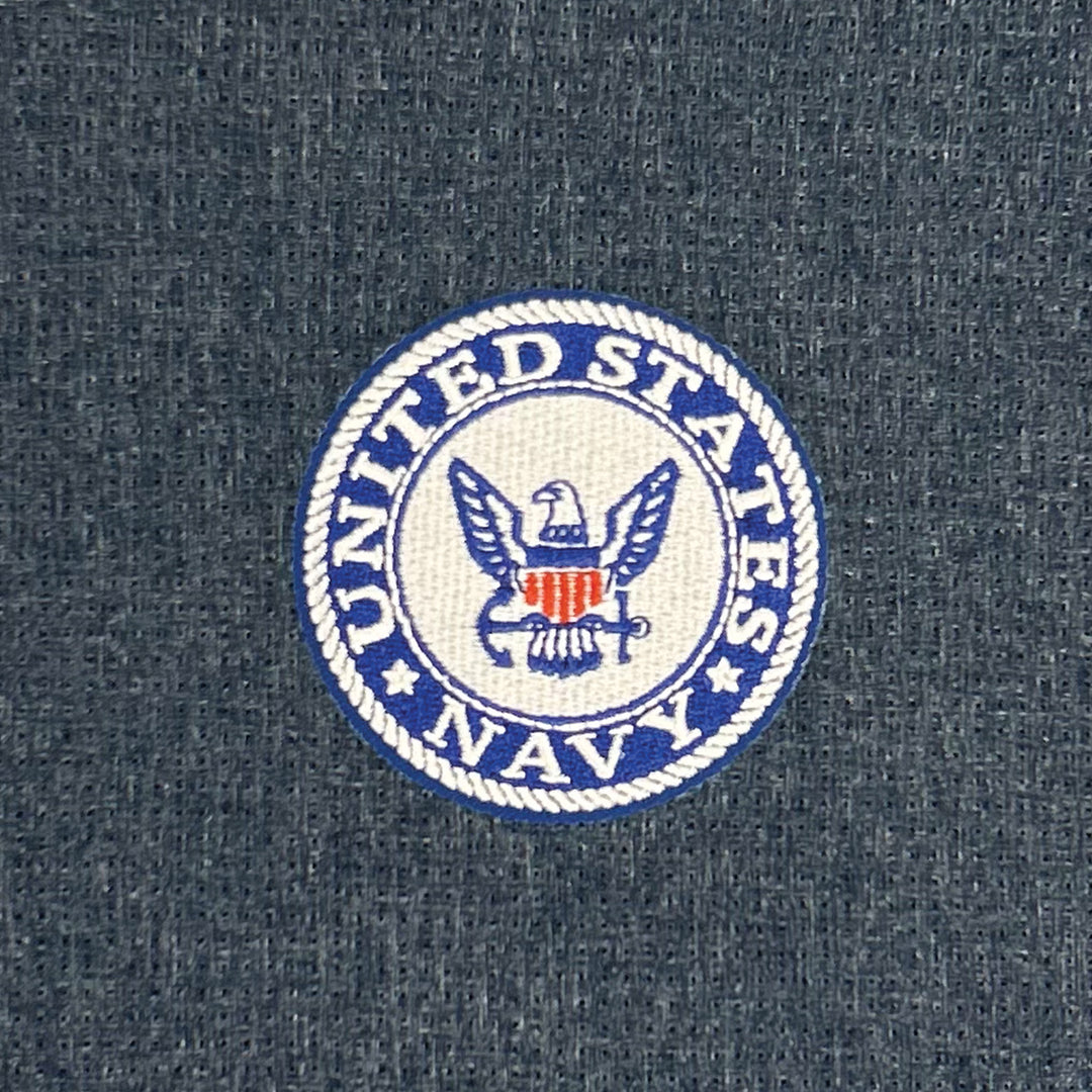 Navy Activate Short Sleeve Woven Shirt (Navy)