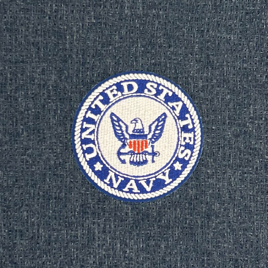 Navy Activate Short Sleeve Woven Shirt (Navy)
