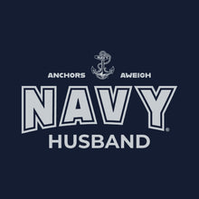 Load image into Gallery viewer, Navy Husband Crewneck (Navy)