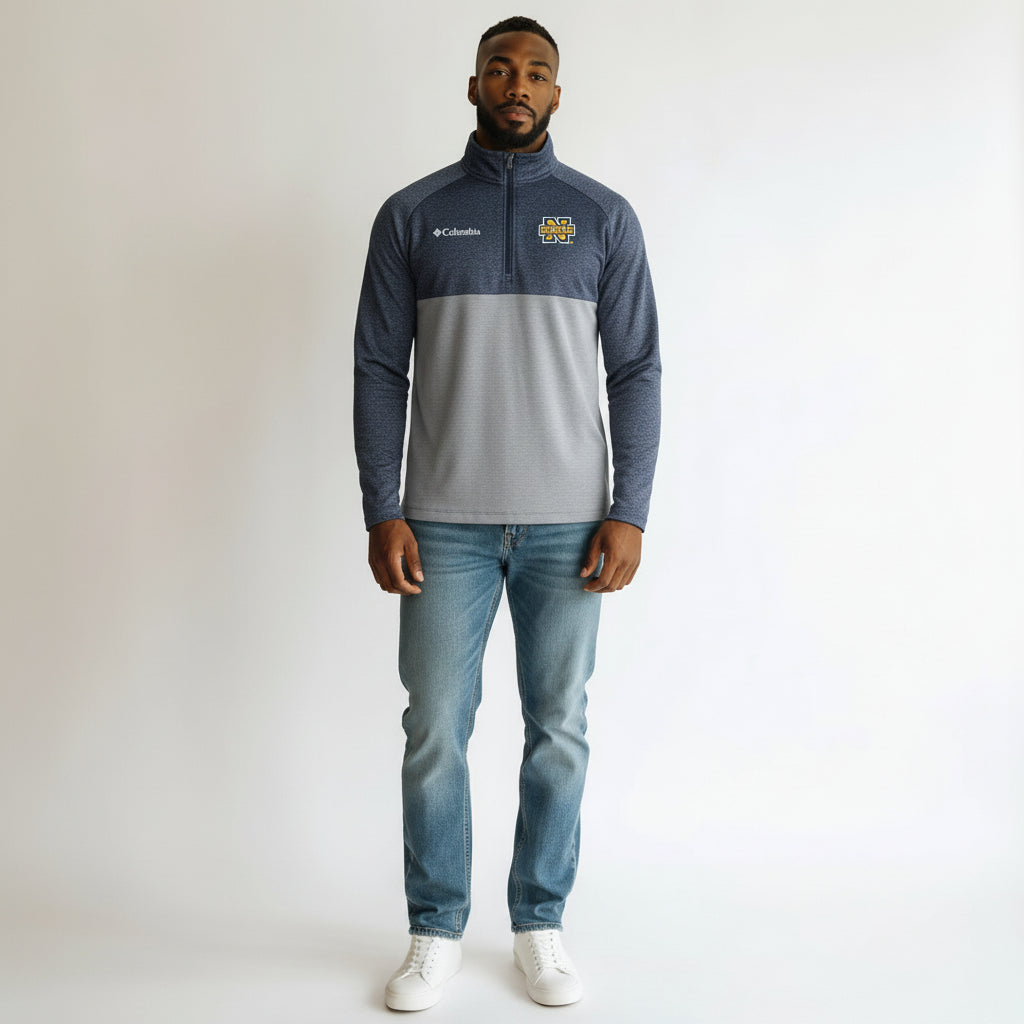 Navy Columbia Rockin' It 1/4 Zip Pullover*
