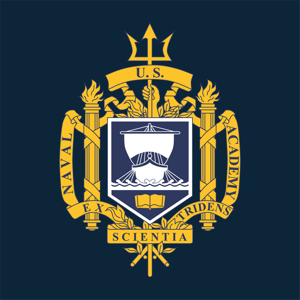 USNA Crest Ladies T-Shirt
