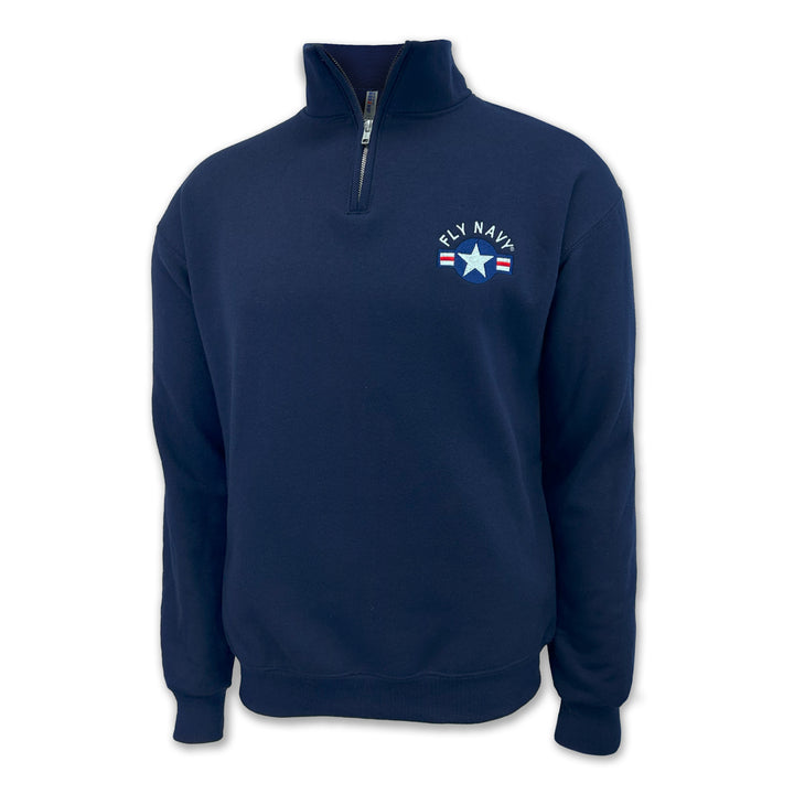 Navy Fly Navy Fleece 1/4 Zip (Navy)