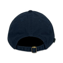 Load image into Gallery viewer, Navy Football Twill Hat (Navy)