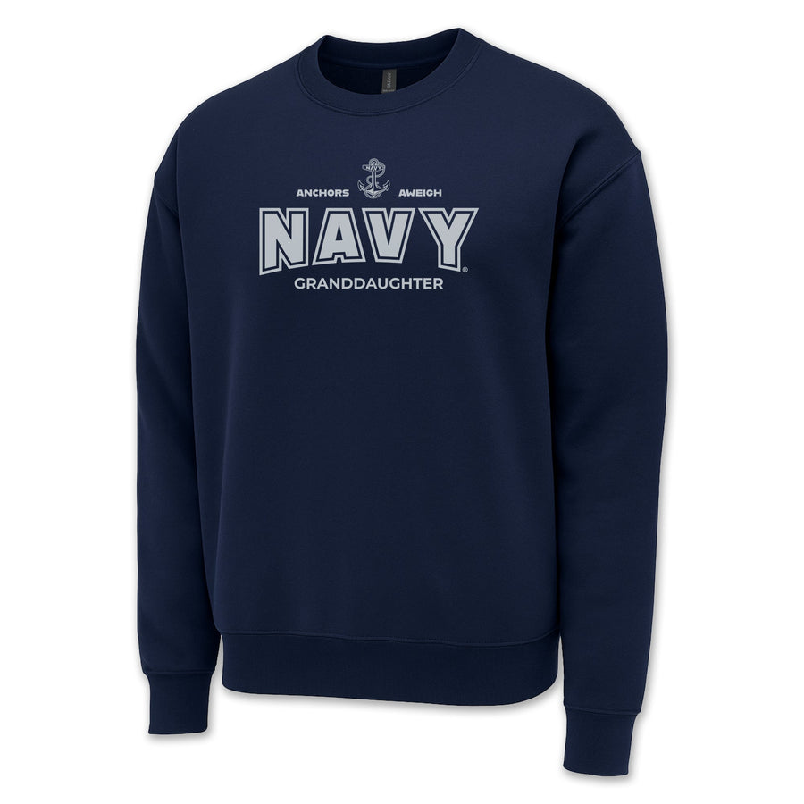 Navy Granddaughter Crewneck (Navy)