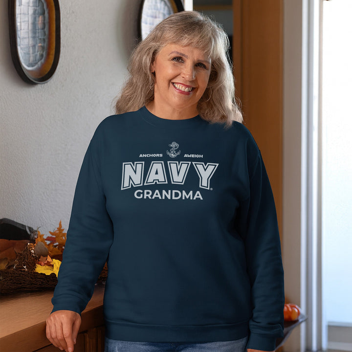 Navy Grandma Crewneck (Navy)