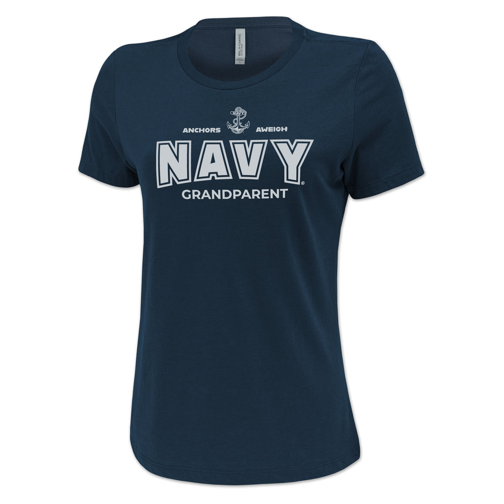 Navy Grandparent Ladies T-Shirt (Navy)