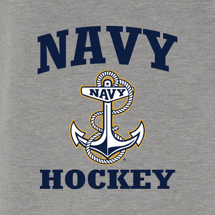 Navy Anchor Hockey Full Zip