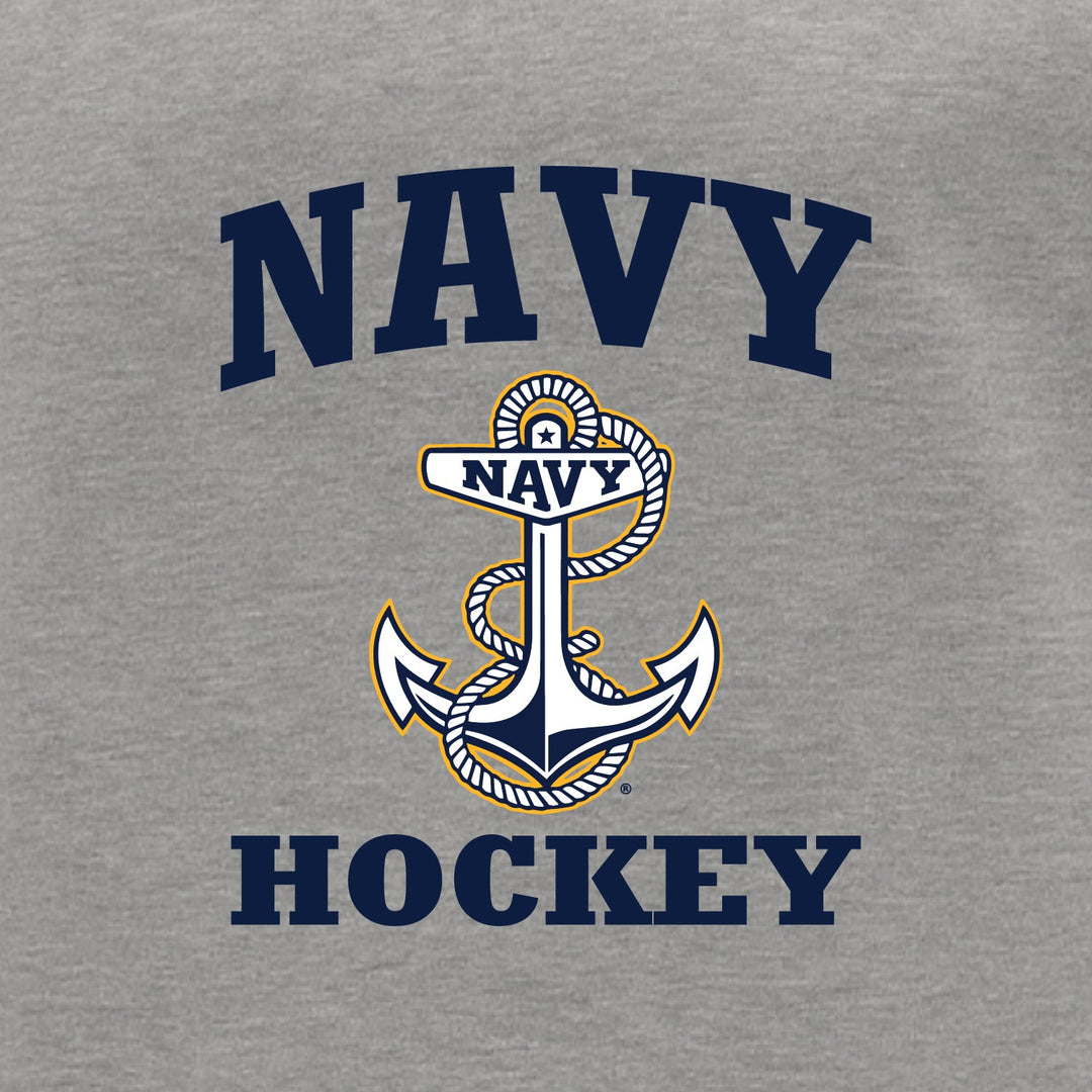 Navy Anchor Hockey 1/4 Zip