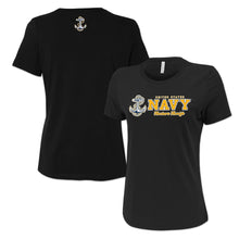 Load image into Gallery viewer, Navy Ladies Duo T-Shirt