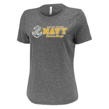 Load image into Gallery viewer, United States Navy Ladies Anchors Aweigh T-Shirt