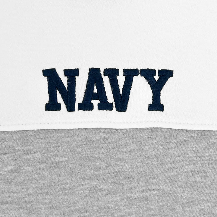 Navy Women's Striped Mock