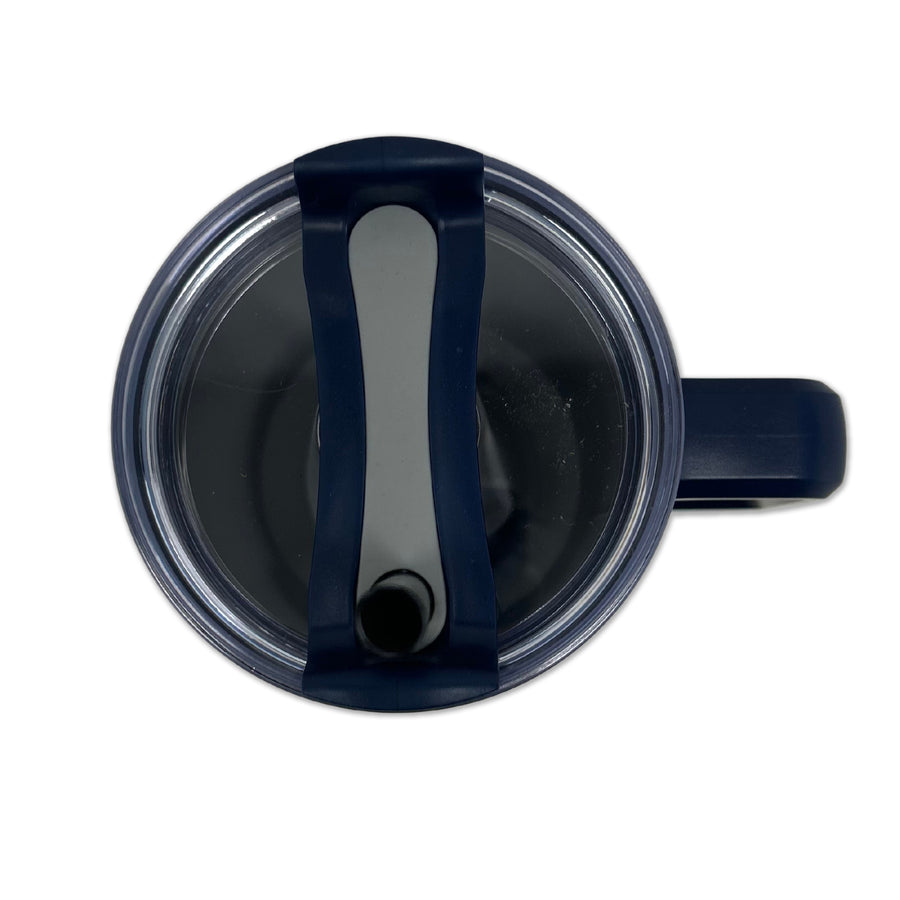 Navy Mom 40oz Stainless Steel Travel Mug (Navy Blue)