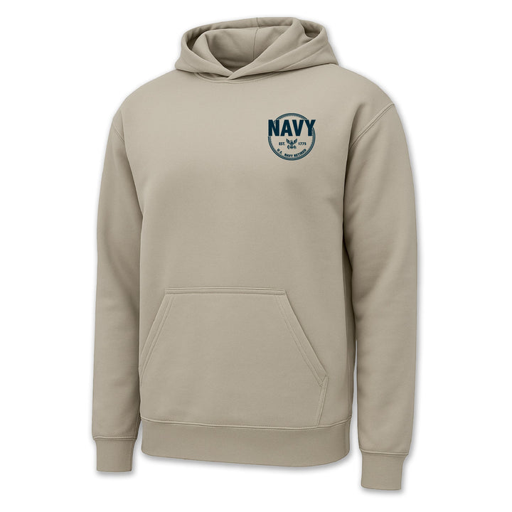 Navy Retired Left Chest Hood