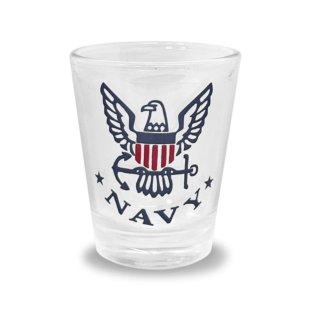 Navy Shot Glass