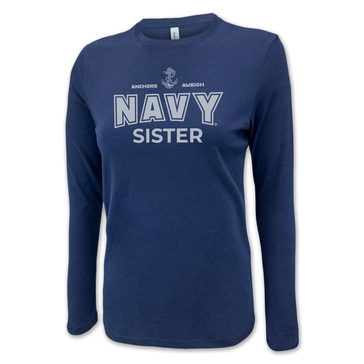 Navy Family Women's Long Sleeve T-Shirts