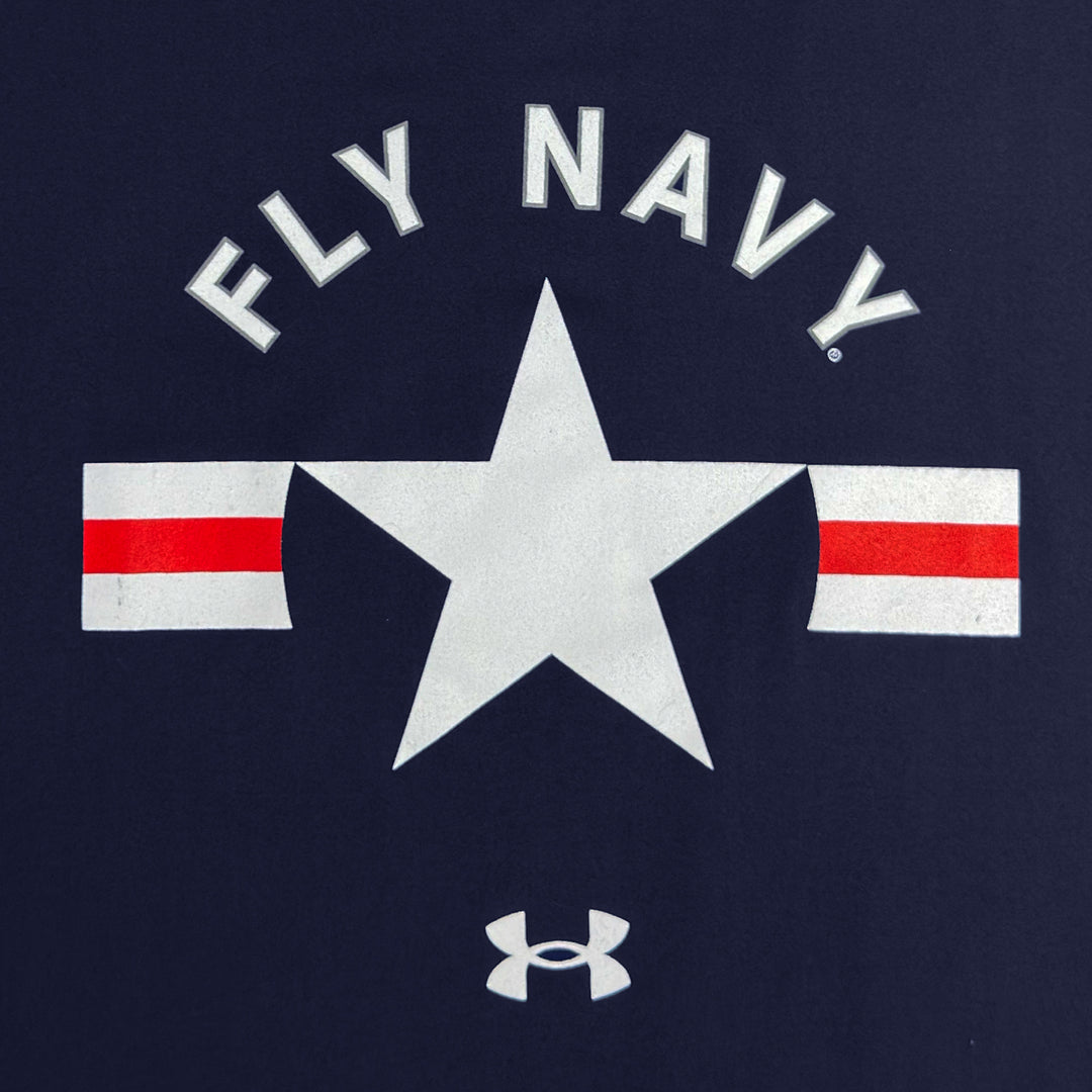 Navy Under Armour Fly Navy Long Sleeve T-Shirt (Navy)