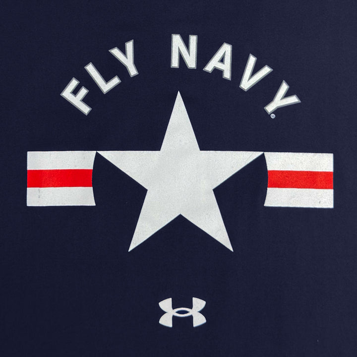 Navy Under Armour Fly Navy Long Sleeve T-Shirt (Navy)