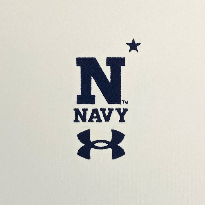 Navy Under Armour Motion Heavyweight T-Shirt (Stone)