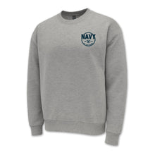 Load image into Gallery viewer, Navy Veteran Crewneck