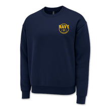 Load image into Gallery viewer, Navy Veteran Crewneck