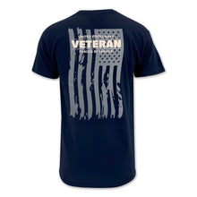 Load image into Gallery viewer, Navy Veteran Flag T-Shirt (Navy)