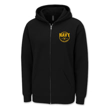 Load image into Gallery viewer, Navy Veteran Full Zip