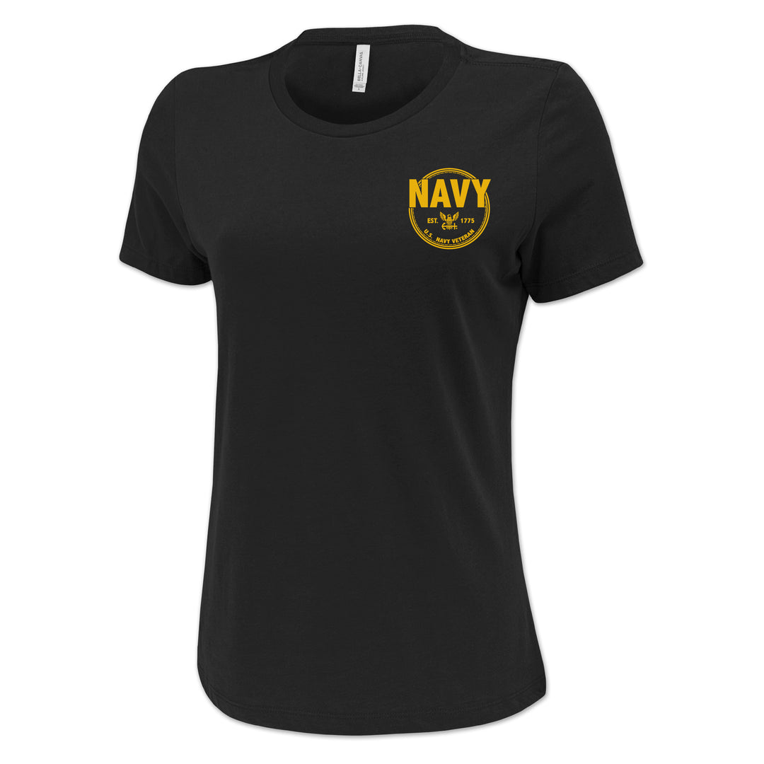 Navy Veteran Ladies T-Shirt